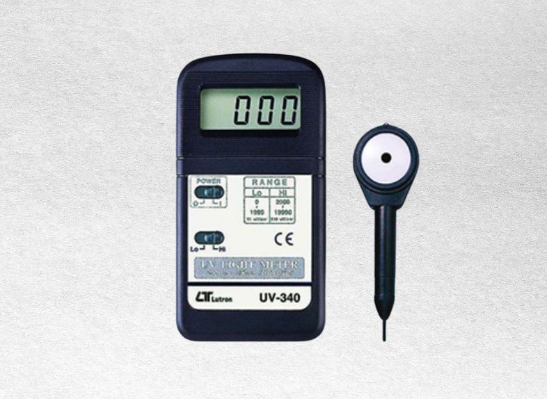 Digital UV Intensity Meter & White Light Intensity Meter